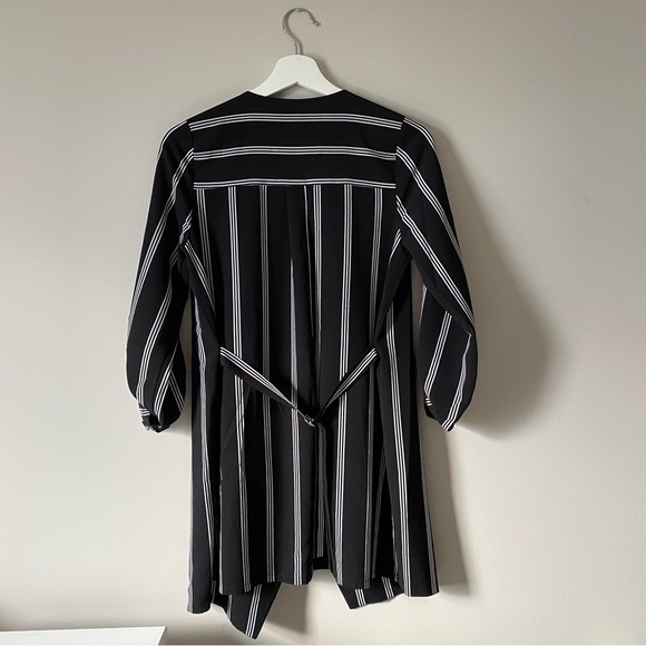 Monteau Striped Drape Cardigan - Picture 4 of 6